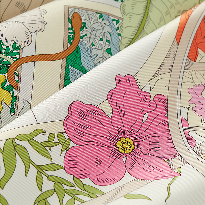 La Nature en Voyage scarf 90 | Hermès USA